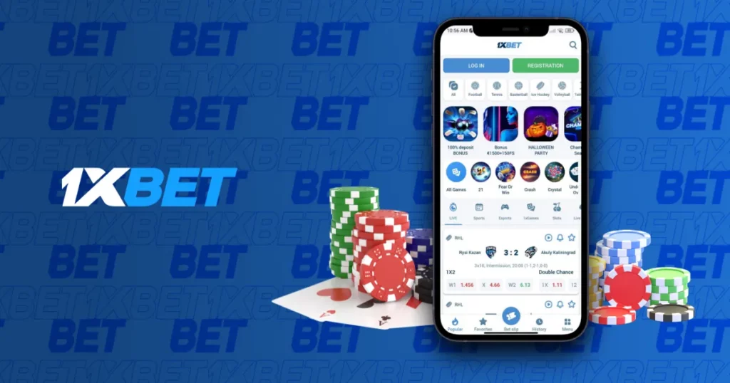 Aplikasi mudah alih 1xBet untuk permainan dalam talian di Malaysia